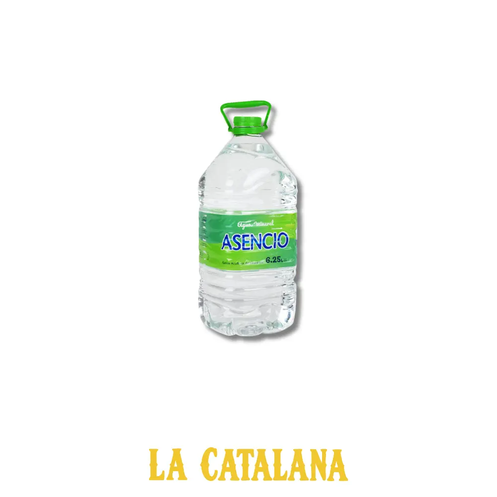 AGUA ASENCIO 6,25 L