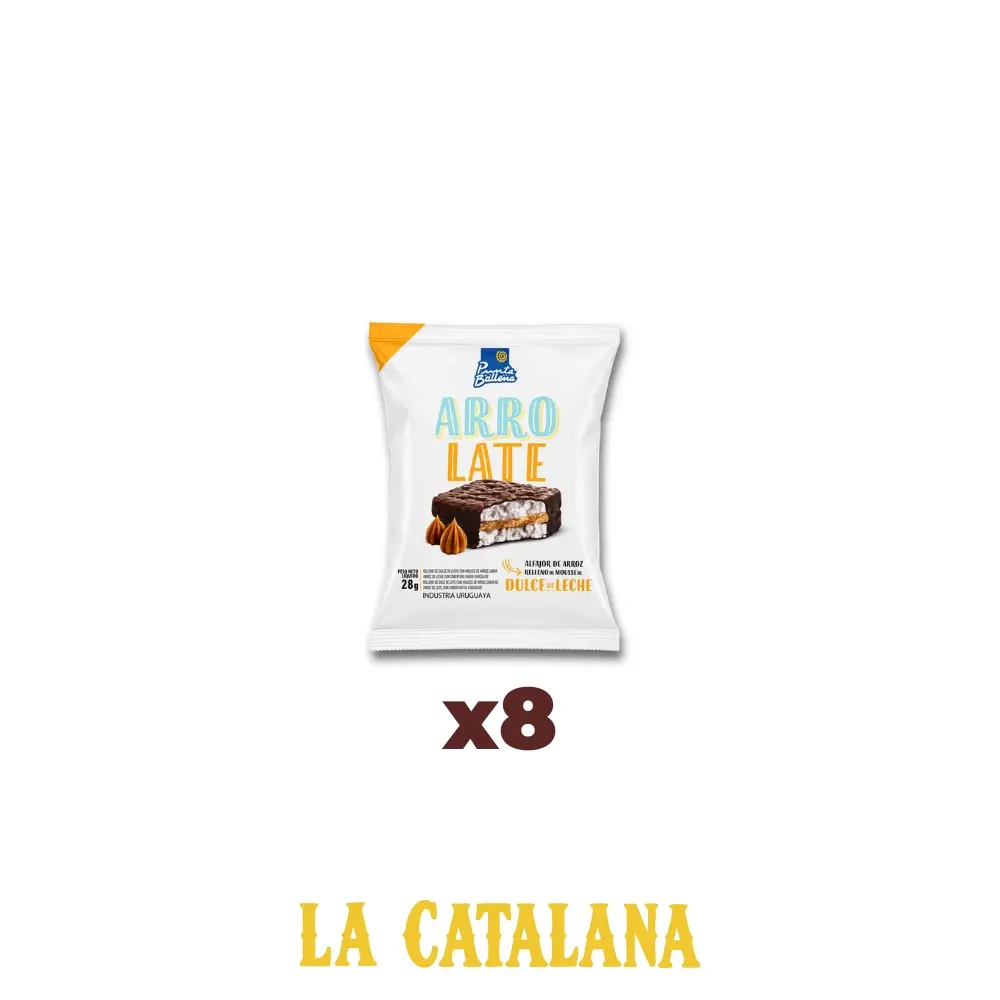 ALFAJORES ARROLATE PUNTA BALLENA 28 g x8u