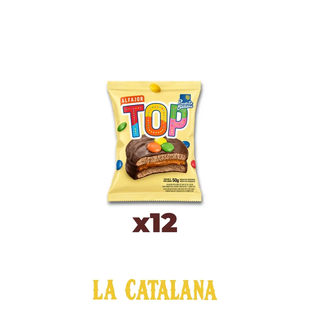 ALFAJORES TOP PUNTA BALLENA 50 g x12u
