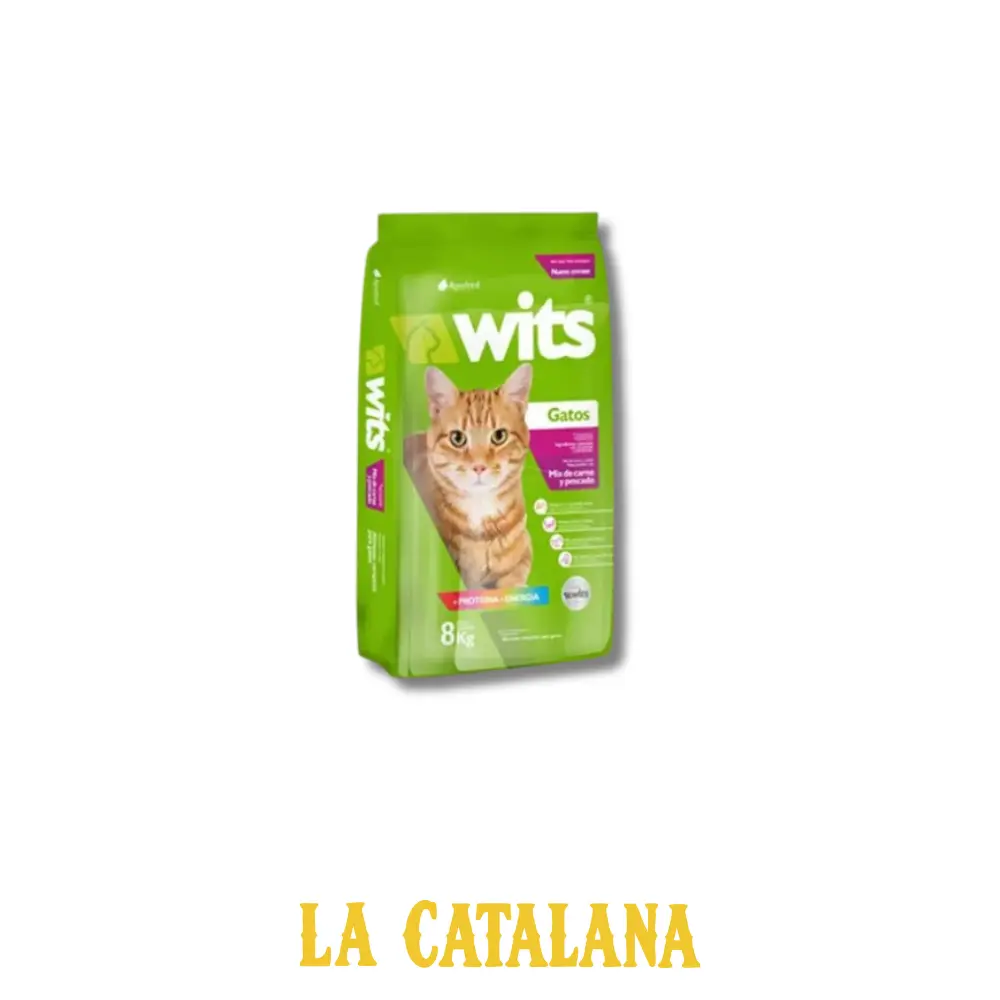 ALIMENTO DE GATO WITS 8 Kg