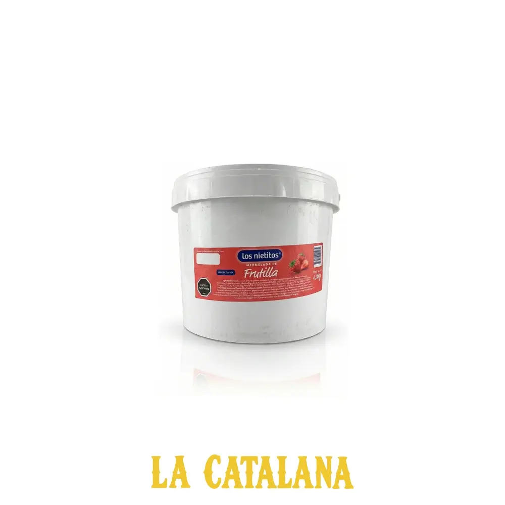 MERMELADA DE FRUTILLA LOS NIETITOS 3,8 Kg