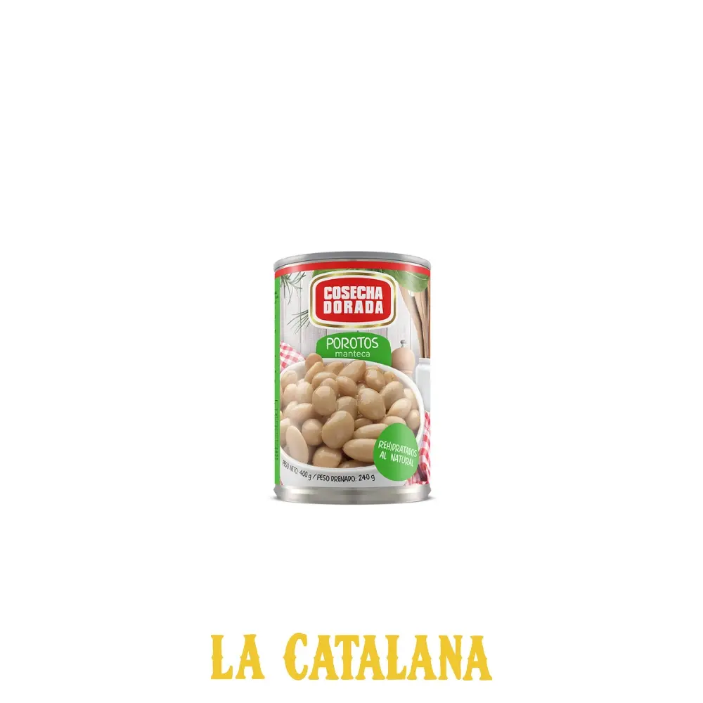 POROTOS DE MANTECA COSECHA DORADA 400 g