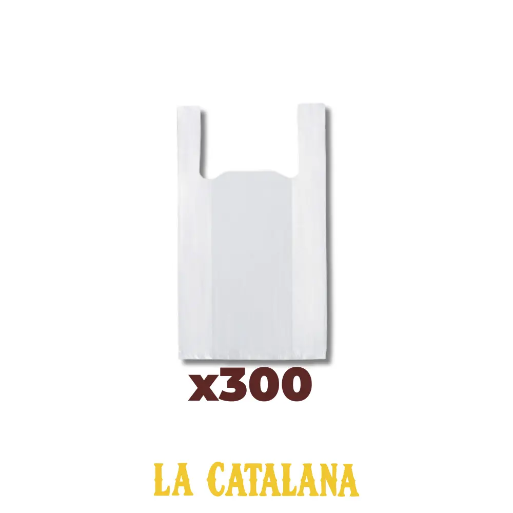 BOLSAS CAMISETAS x300u
