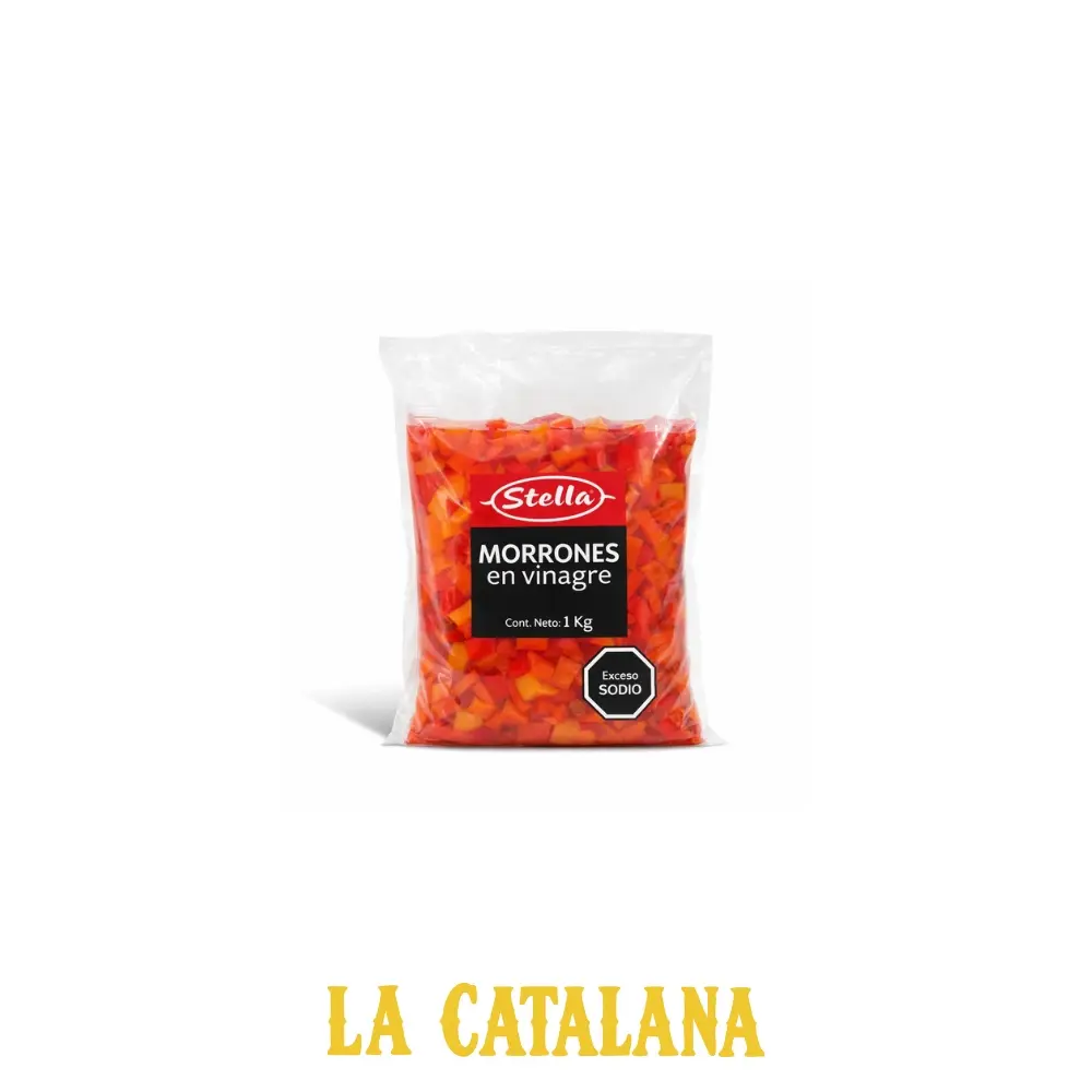 MORRONES EN VINAGRE STELLA 1 Kg