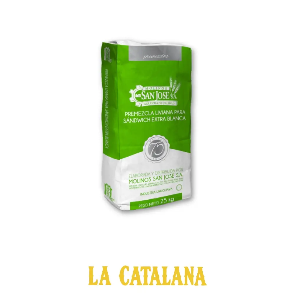 HARINA PREMEZCLA LIVIANA SANDWICH SAN JOSE 25 Kg