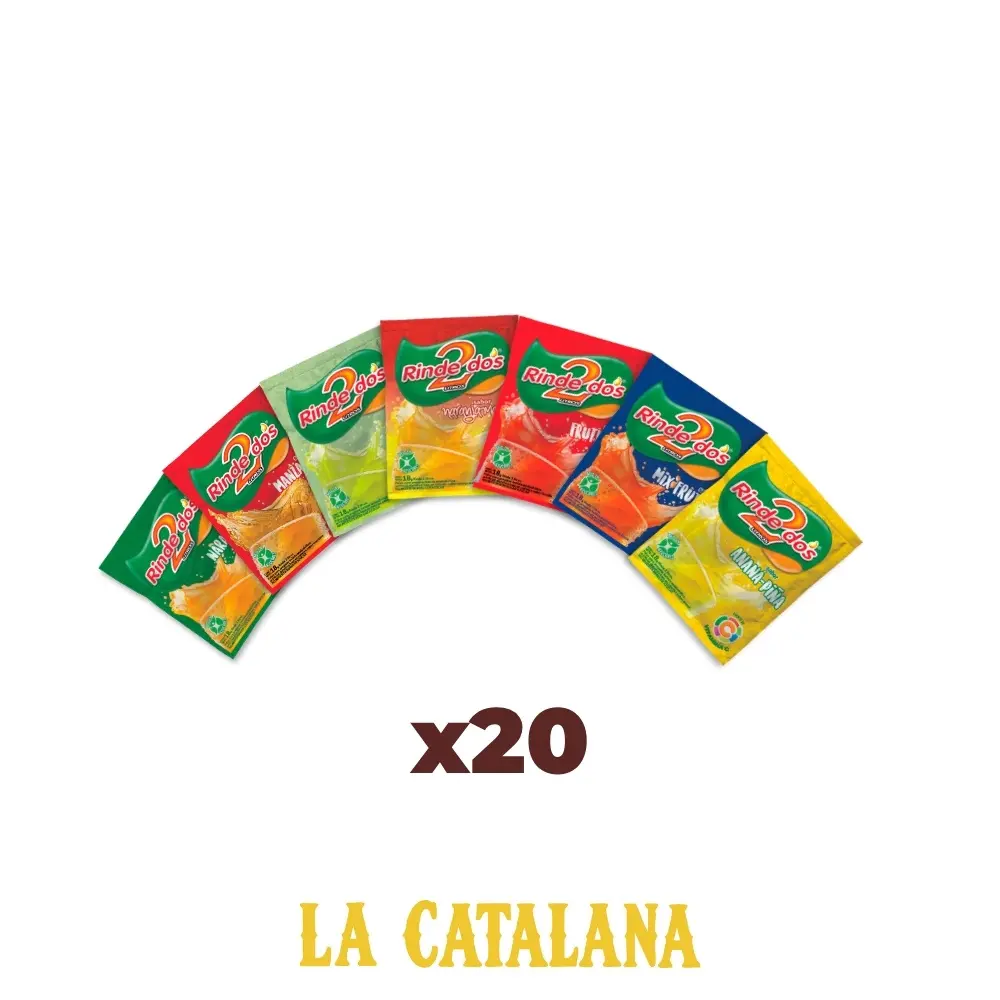 JUGOS RINDE DOS x20u
