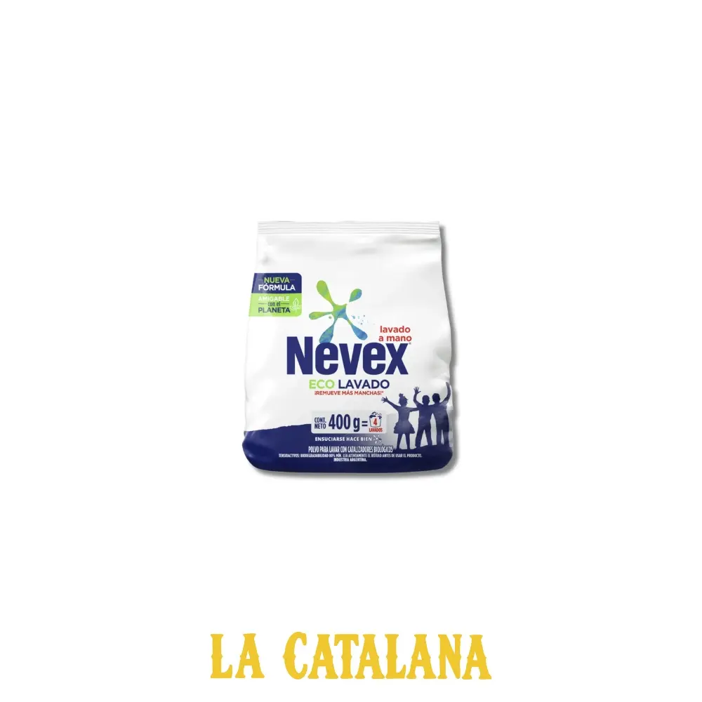 JABON EN POLVO PARA ROPA NEVEX 400 g