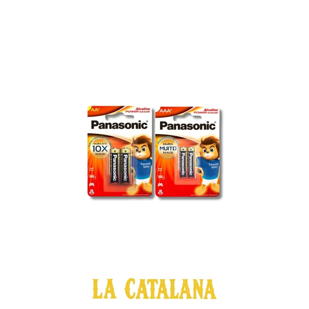 PILAS PANASONIC ALCALINA x2u