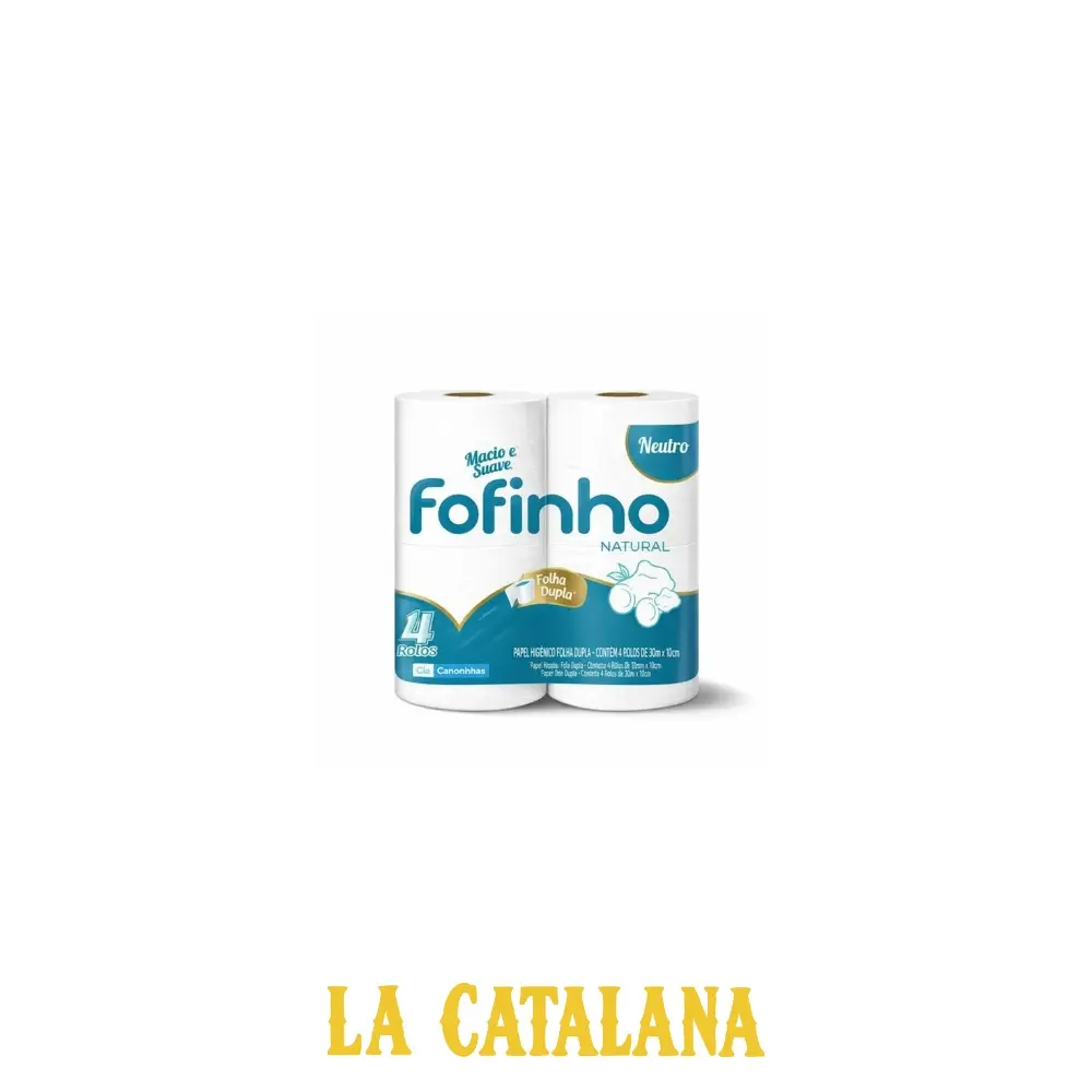 PAPEL HIGIENICO FOFINHO x4u
