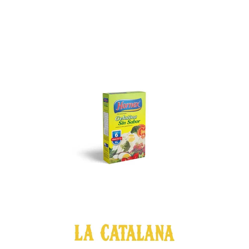 GELATINA SIN SABOR HORNEX 42 g