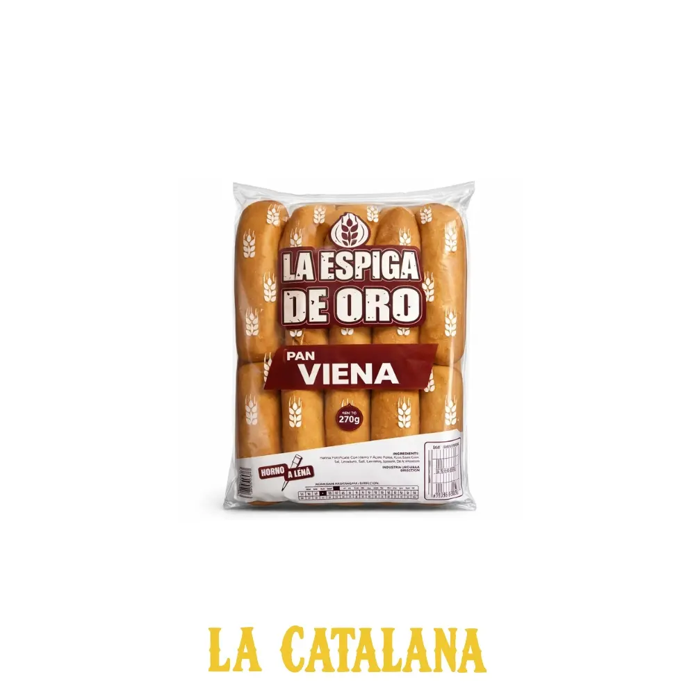 PAN VIENA ESPIGA DE ORO x10u
