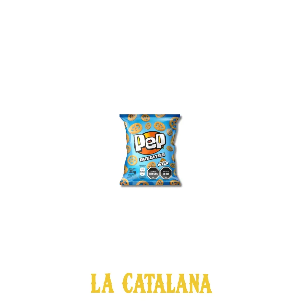 SNACK PEP RUEDITAS PIZZA 35 g