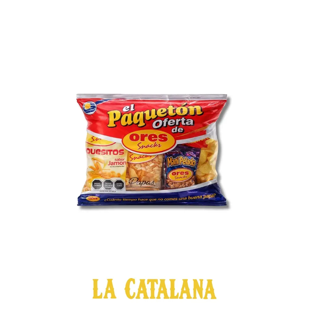 SNACKS PICADA ORES 590 g