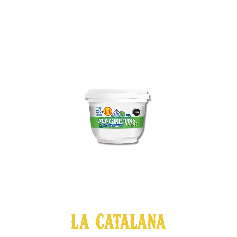 QUESO UNTABLE LIGHT MAGRETTO 230 g