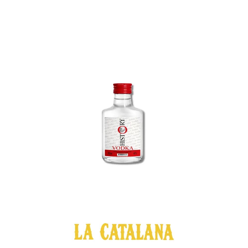 VODKA HISTORY PETACA 200 ml