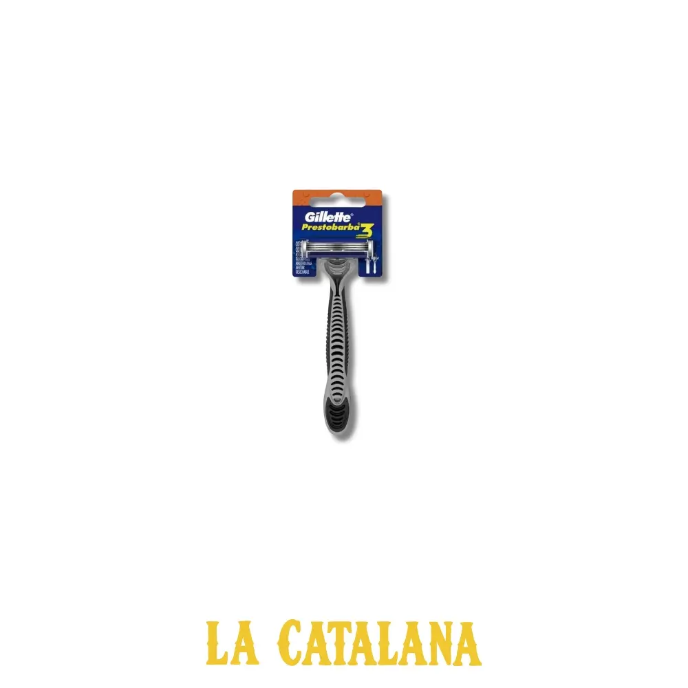 GILLETTE PRESTOBARBA TRIPLE HOJA
