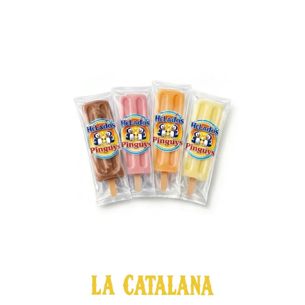 HELADO PALITO LACTEO PINGUYS
