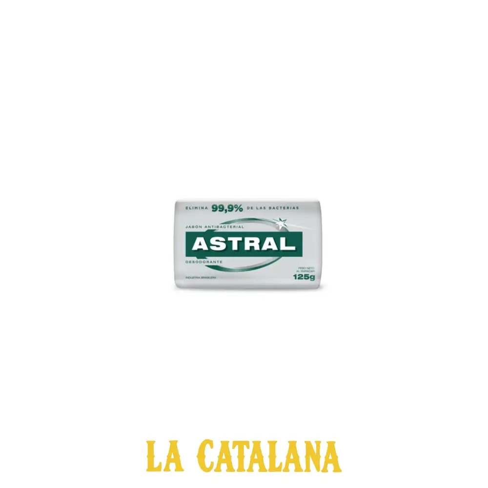 JABON TOCADOR ASTRAL PLATA 125 g