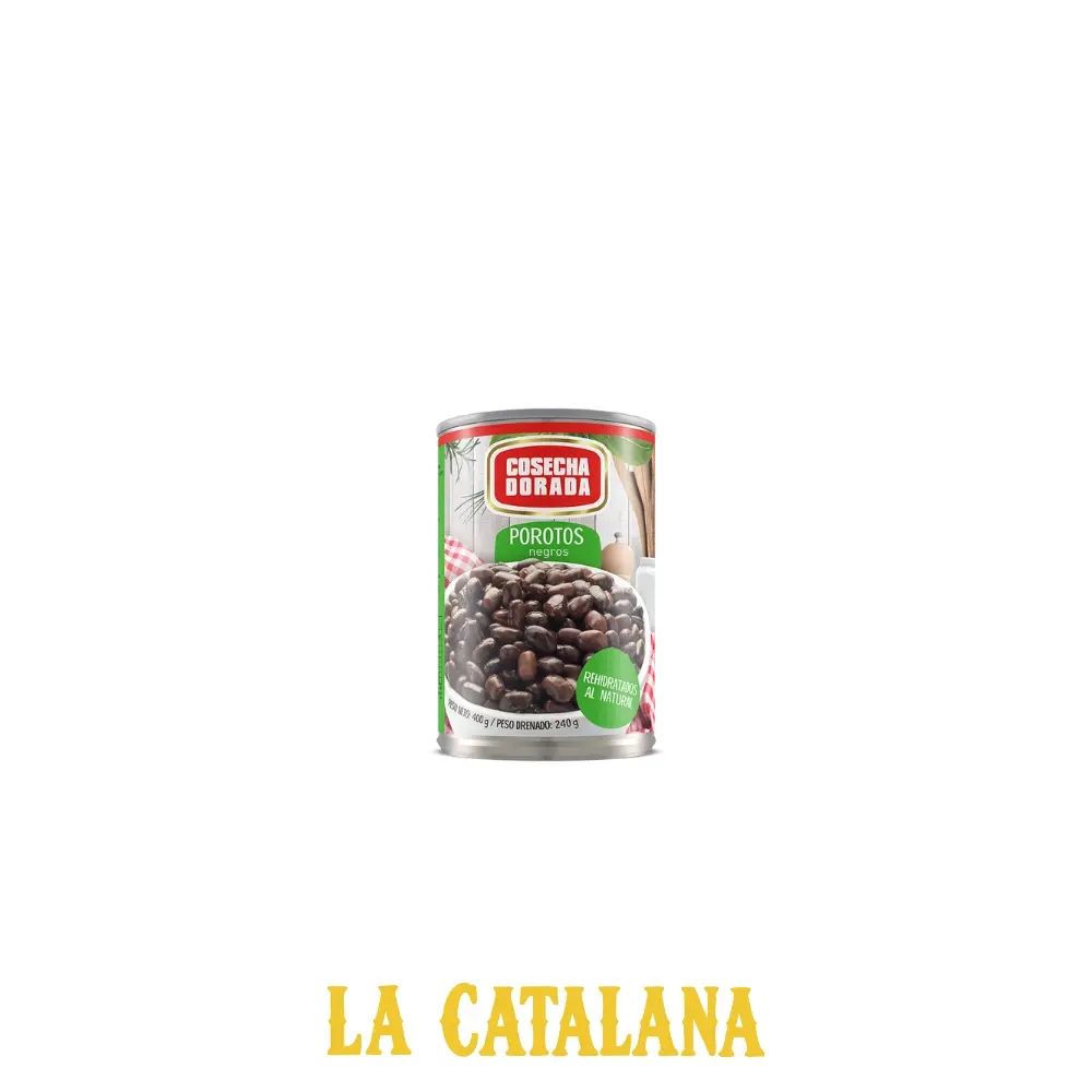 POROTOS NEGROS COSECHA DORADA 400 g
