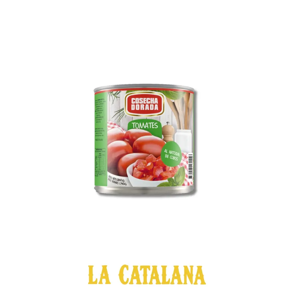 TOMATES PERITA EN CUBOS 2,5 Kg