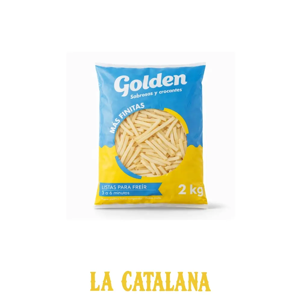 PAPAS CONGELADAS GOLDEN 2 Kg 10 mm