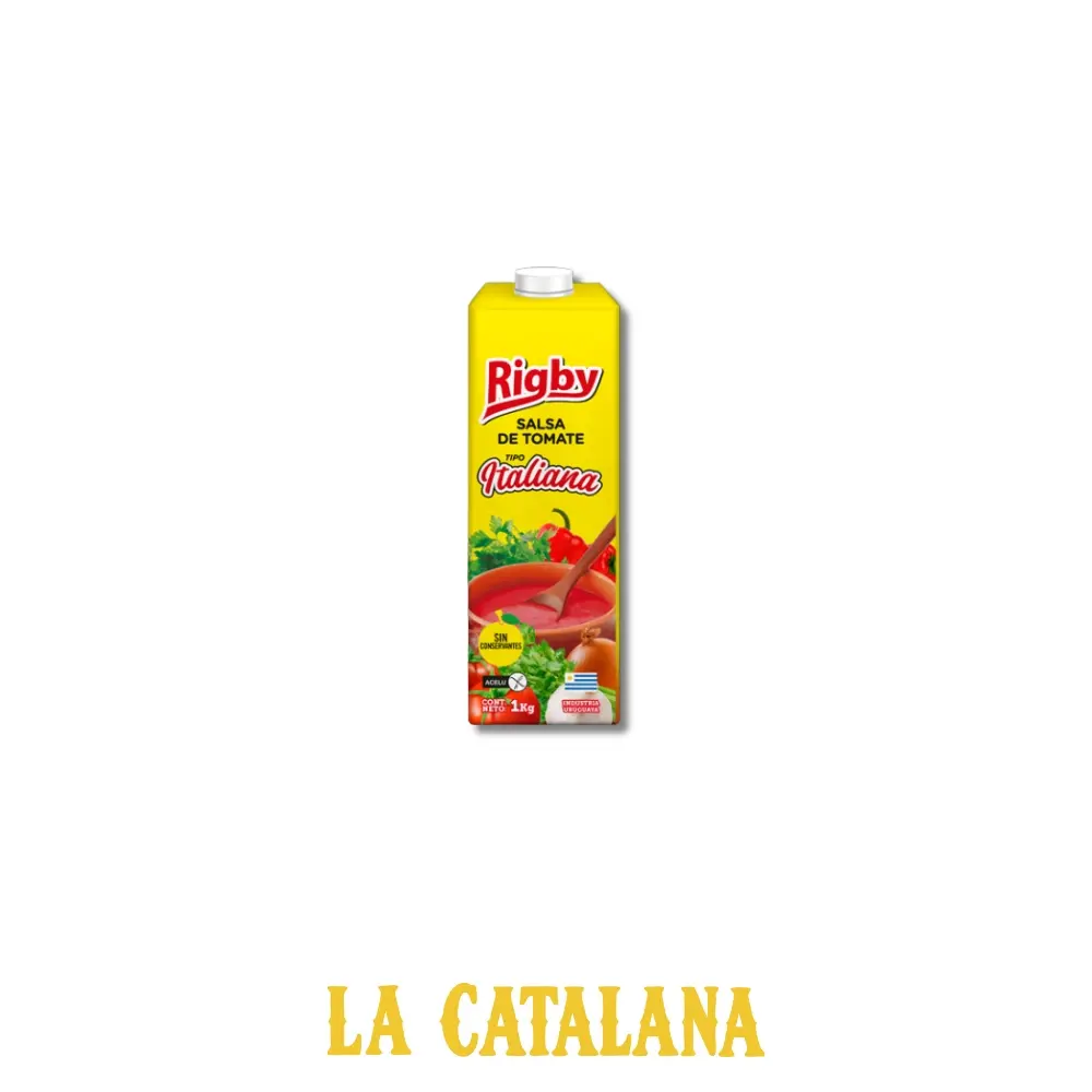 SALSA DE TOMATES ITALIANA RIGBY 1 Kg