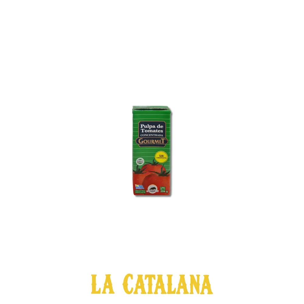 PULPA DE TOMATES GOURMET 206 ml