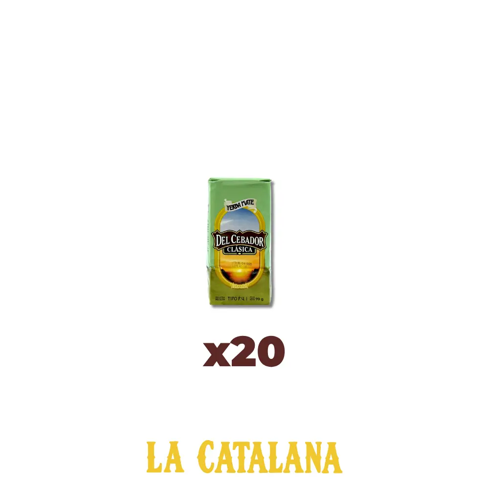 YERBA DEL CEBADOR 70 g x20u