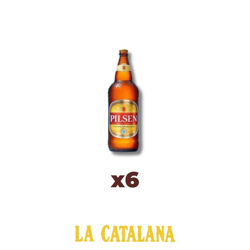 CERVEZA PILSEN 960 ml x12u