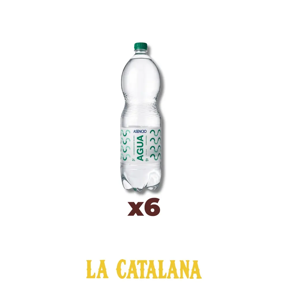 AGUA ASENCIO 2 L x6u