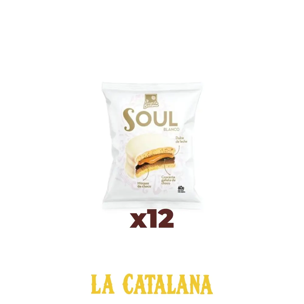 ALFAJORES SOUL PUNTA BALLENA 60 g x12u