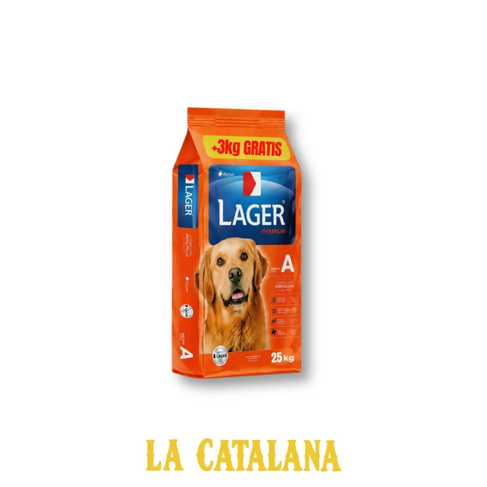 ALIMENTO DE PERRO LAGER PREMIUM