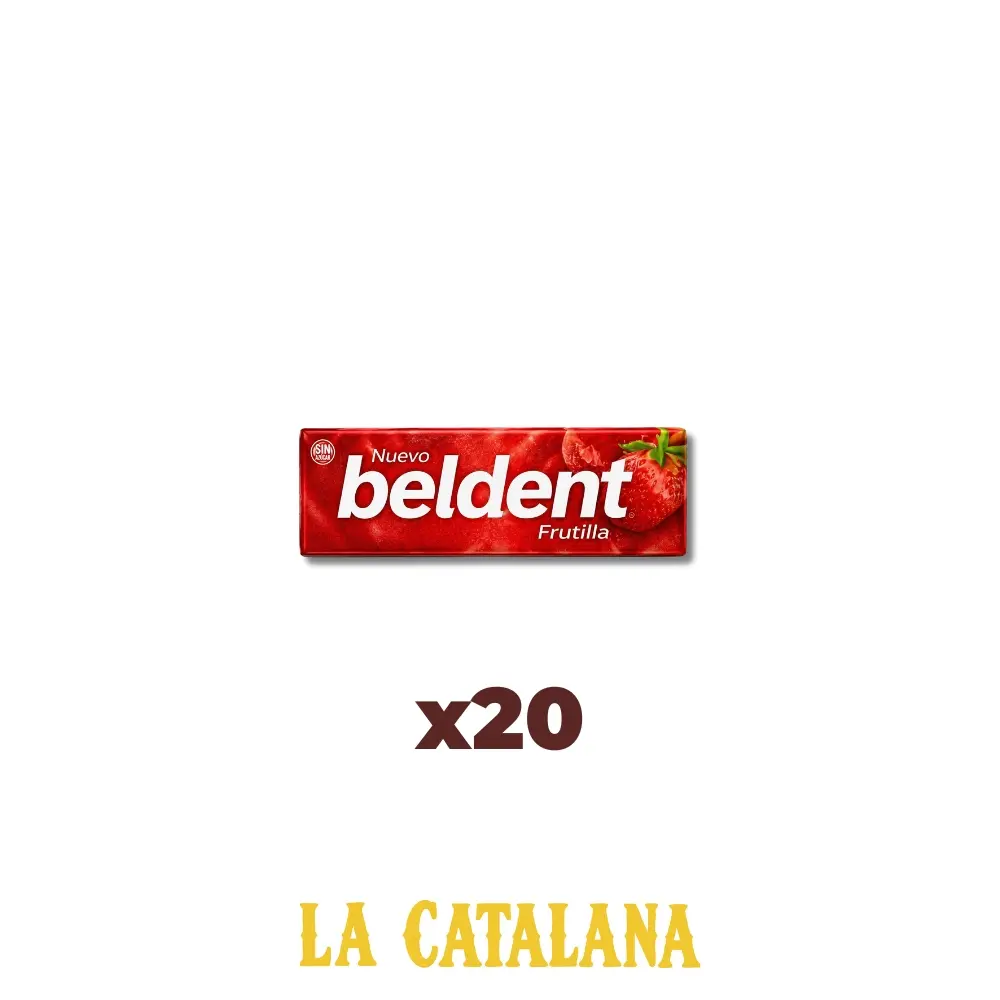 CHICLES BELDENT x20u