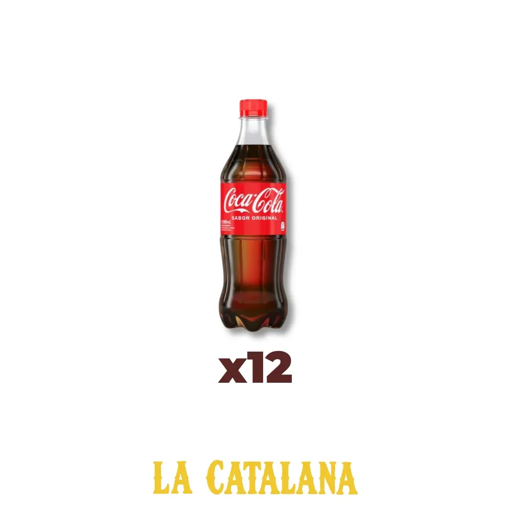 COCA COLA 600 ml x12u