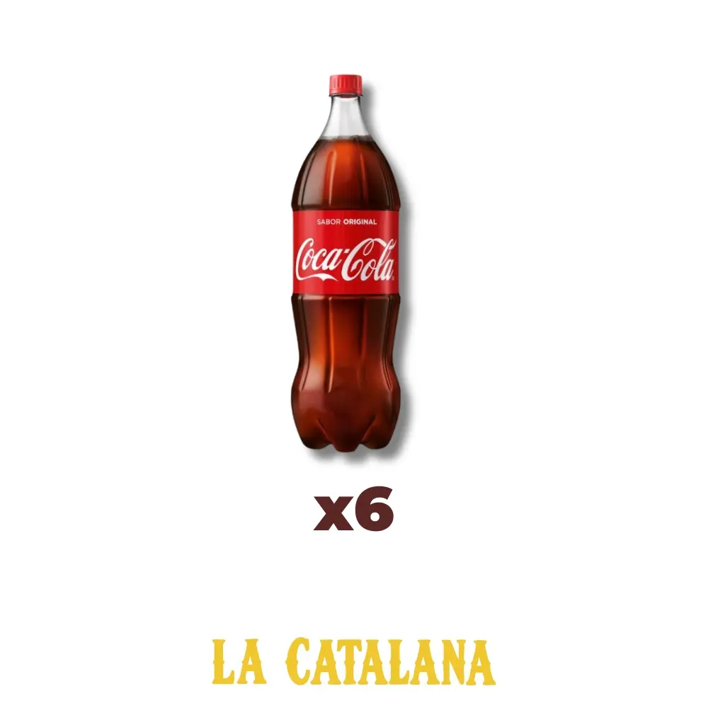 COCA COLA SABOR ORIGINAL 2,5 L x6u