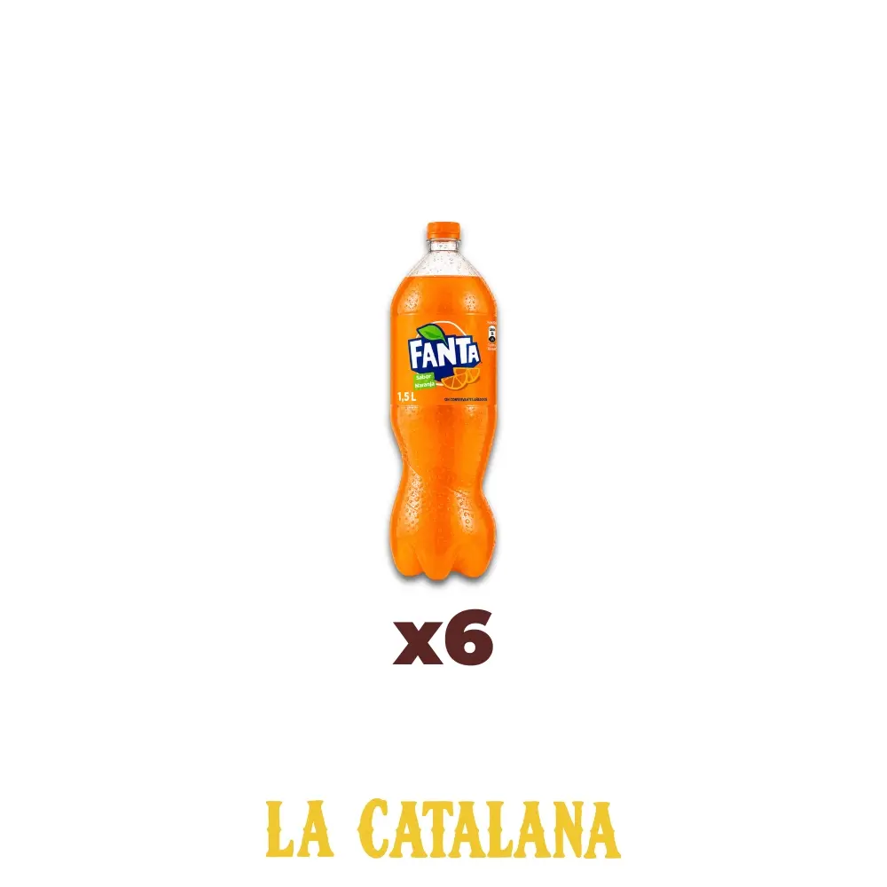 FANTA SABOR ORIGINAL 1,5 L x6u