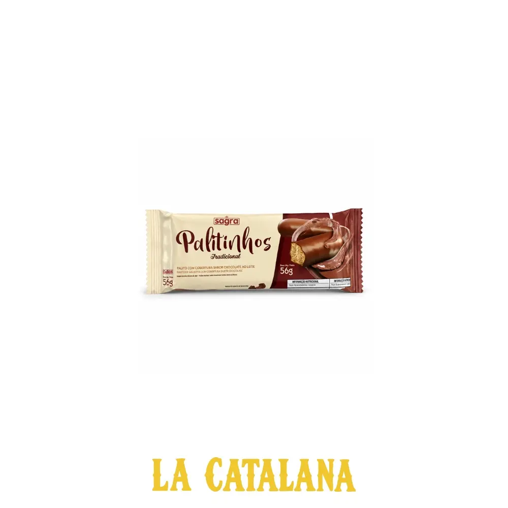 PALITOS DE CHOCOLATE SAGRA 56 g