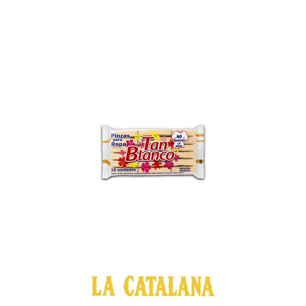 PALILLOS DE BAMBU TAN BLANCO x12u