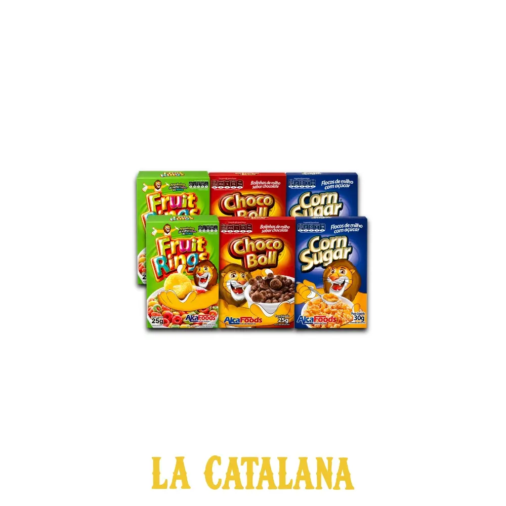 PACK DE CEREALES ALCAFOODS x6u