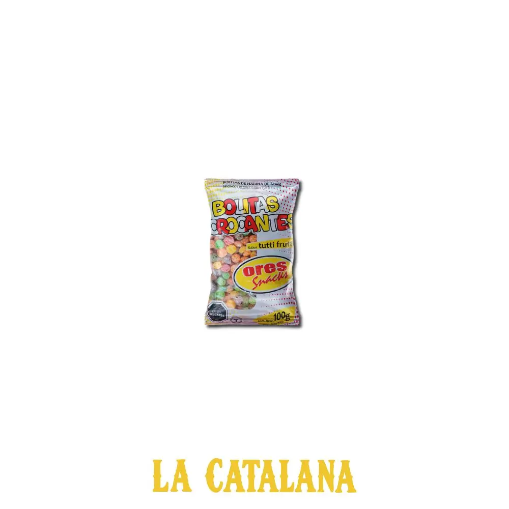BOLITAS MULTICOLORES DE MAIZ ORES 100 g