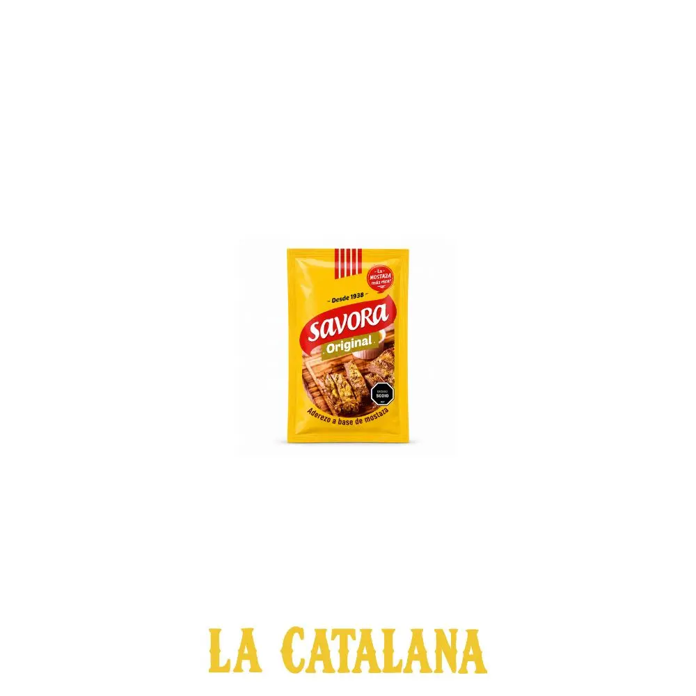 MOSTAZA SAVORA ORIGINAL 60 g