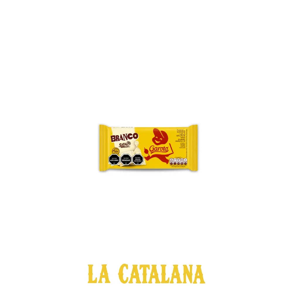 TABLETA DE CHOCOLATE GAROTO 80 g