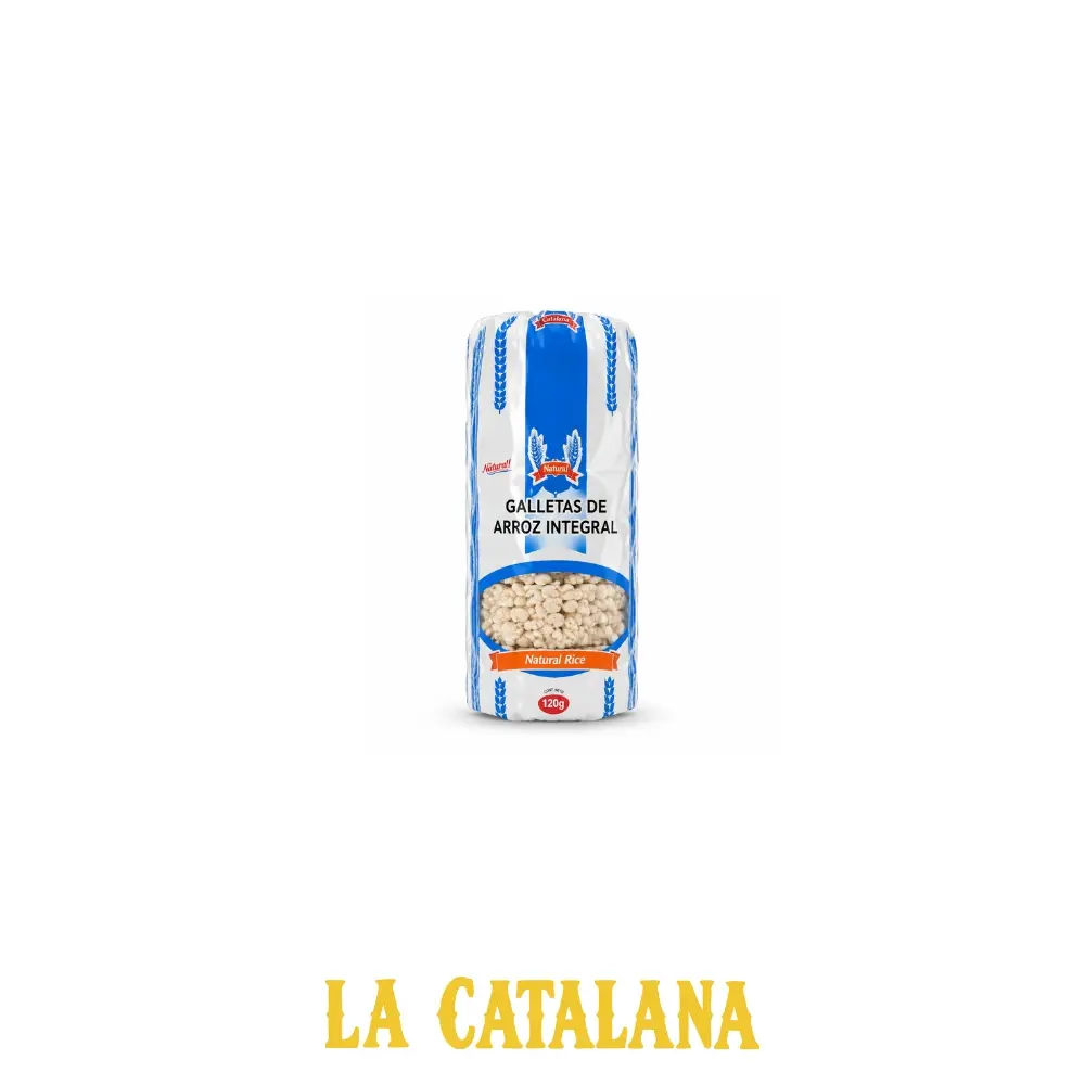 GALLETAS DE ARROZ NATURAL RICE 120 g