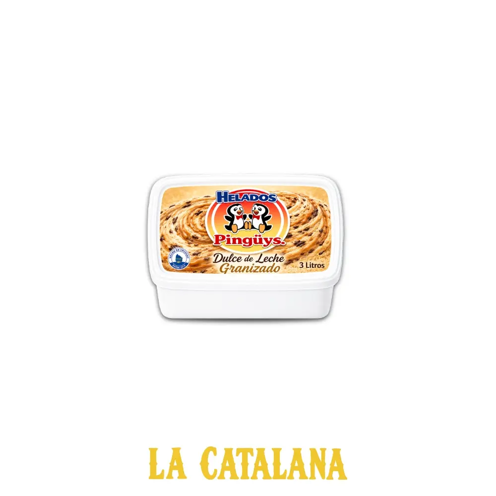HELADO FAMILIAR PINGUYS 3 L