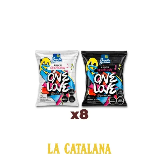 ALFAJORES ONE LOVE PUNTA BALLENA 92 g x8u
