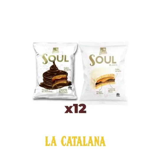 ALFAJORES SOUL PUNTA BALLENA 60 g x12u