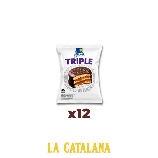 ALFAJORES TRIPLE PUNTA BALLENA 65 g x12u