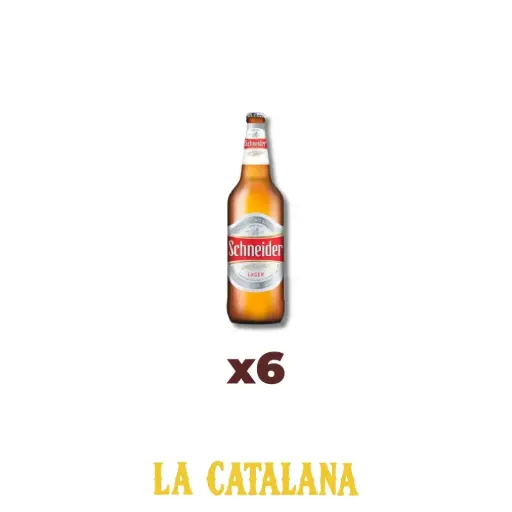 CERVEZA SCHNEIDER 1 L x6u