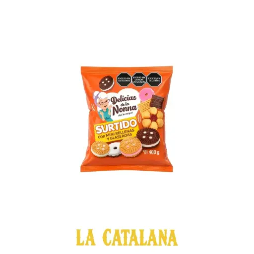 GALLETAS SURTIDAS DELICIAS DE LA NONNA 400 g