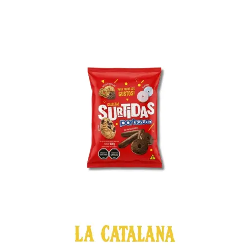 GALLETAS SURTIDAS PORTEZUELO 400 g
